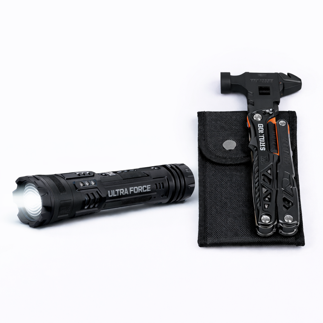 UltraForce™ Ferramenta 18 em 1 + BRINDE HOJE (Lanterna Tática LED)